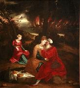 Bonifacio de Pitati Lot and his daughters oil on canvas
